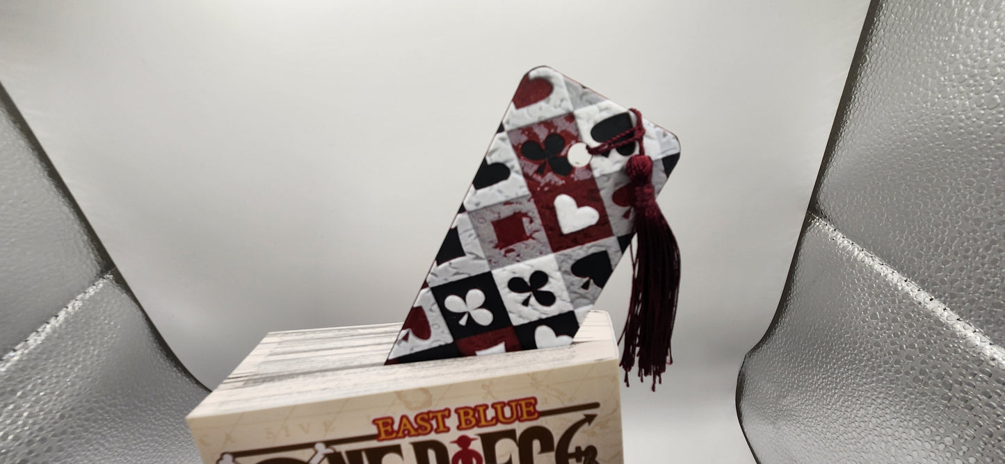 Harley Quinn 3D Printed inspired Bookmark 2x8 - Anime inspired Bookmark for Book Lovers and Anime fans