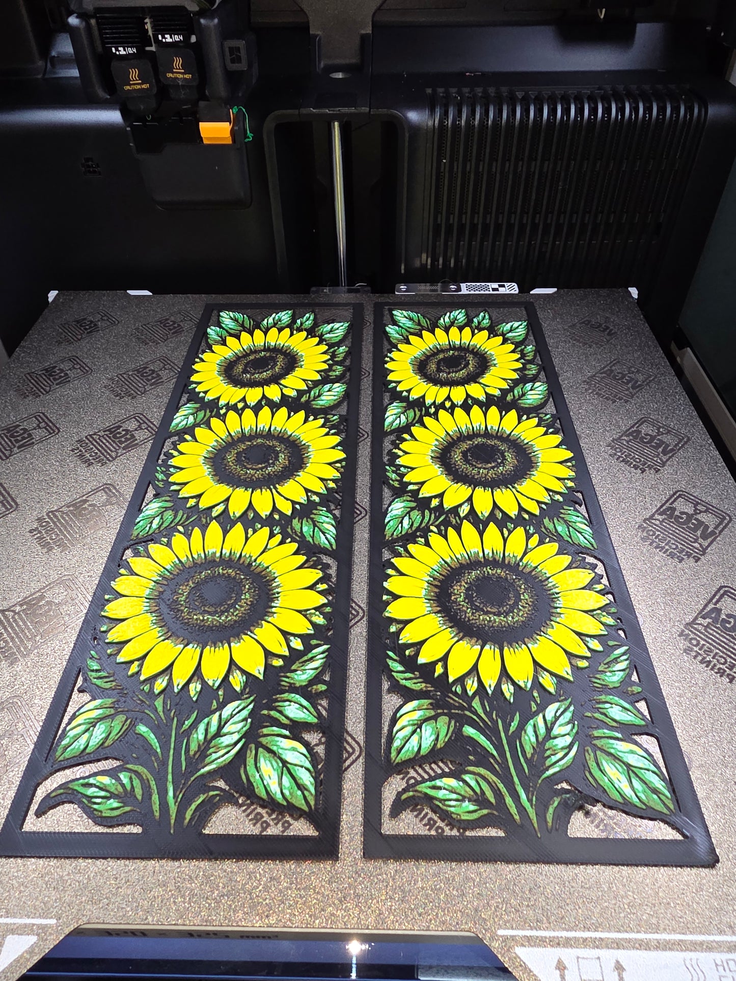 Sun Flower Panel 3D wall Decor 4x12inch