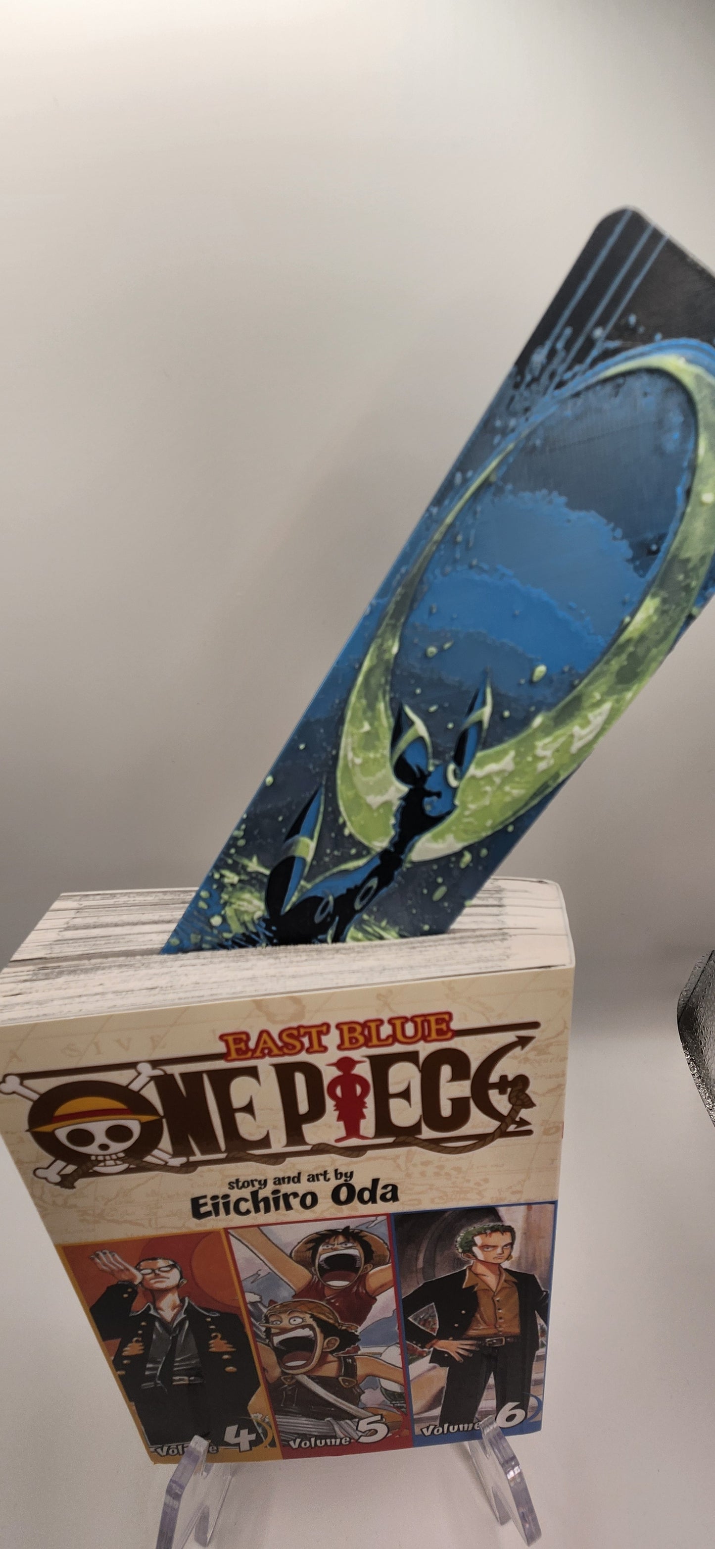 Umbreon PoKemon 3D Printed inspired GLOWS IN THE DARK Bookmark 2x8 - Anime inspired Bookmark for Book Lovers and Anime fans