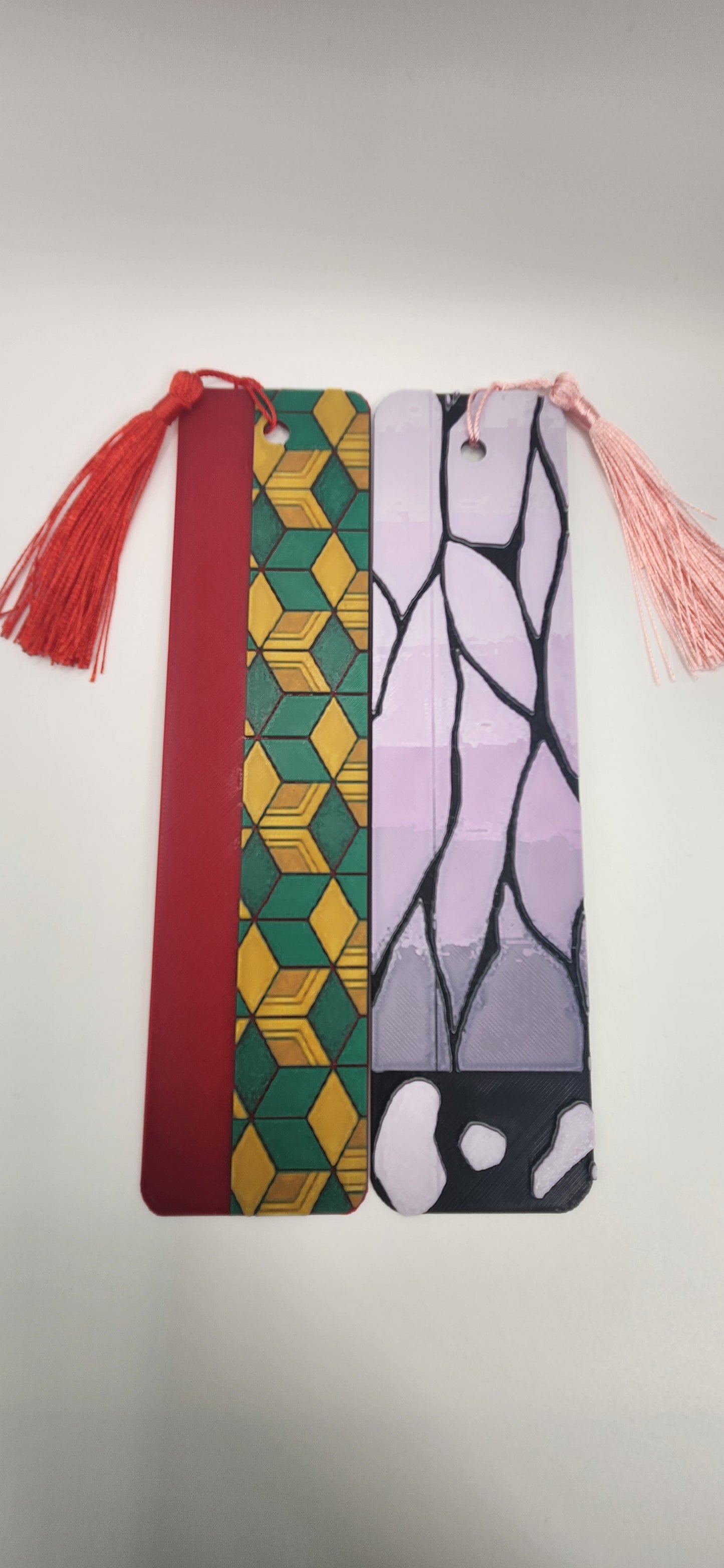 Giyu 3D Printed inspired Bookmark 2x8 - Anime inspired Bookmark for Book Lovers and Anime fans