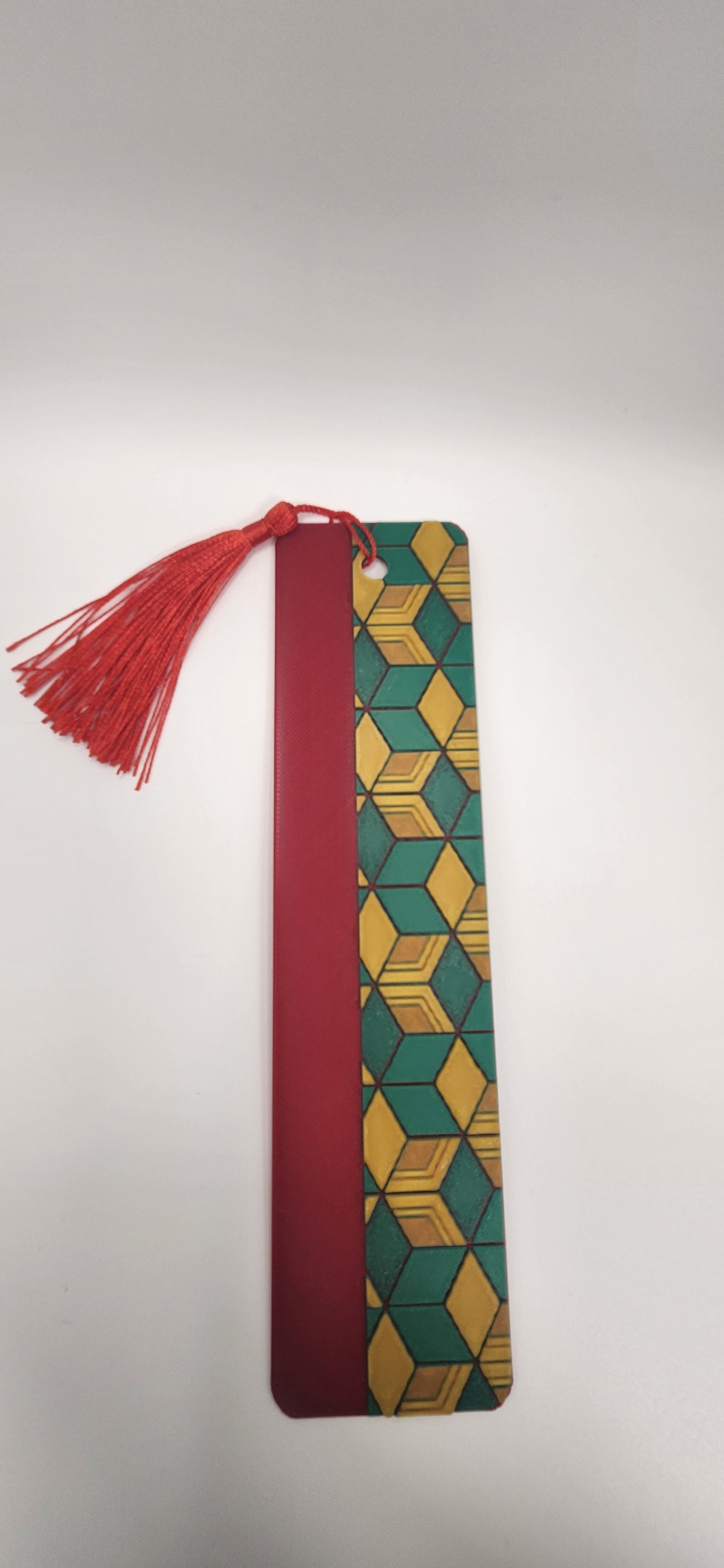 Giyu 3D Printed inspired Bookmark 2x8 - Anime inspired Bookmark for Book Lovers and Anime fans