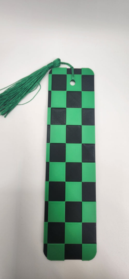 Tanjirou 3D Printed inspired Bookmark 2x8 - Anime inspired Bookmark for Book Lovers and Anime fans