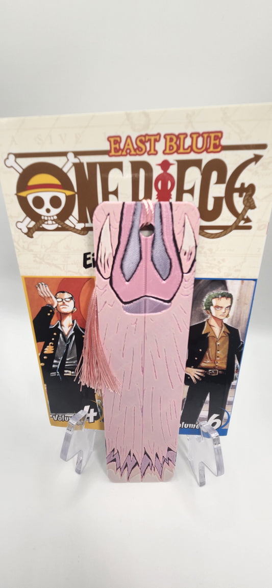 Inosuke 3D Printed Inspired Bookmark 2x8 - Anime inspired Bookmark for book lovers and anime fans