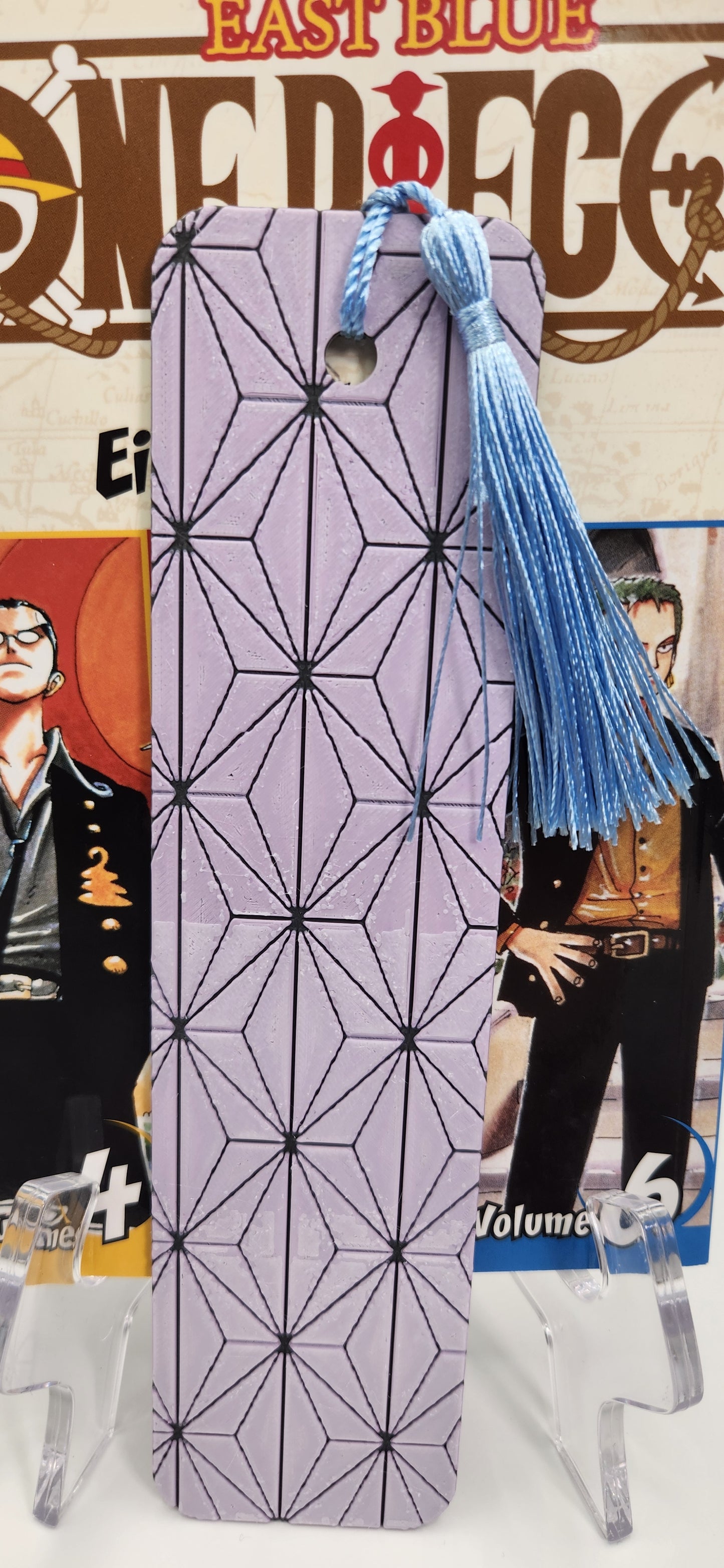Nezuko 3D Printed Inspired Bookmark 2x8 - Anime inspired Bookmark for book lovers and anime fans