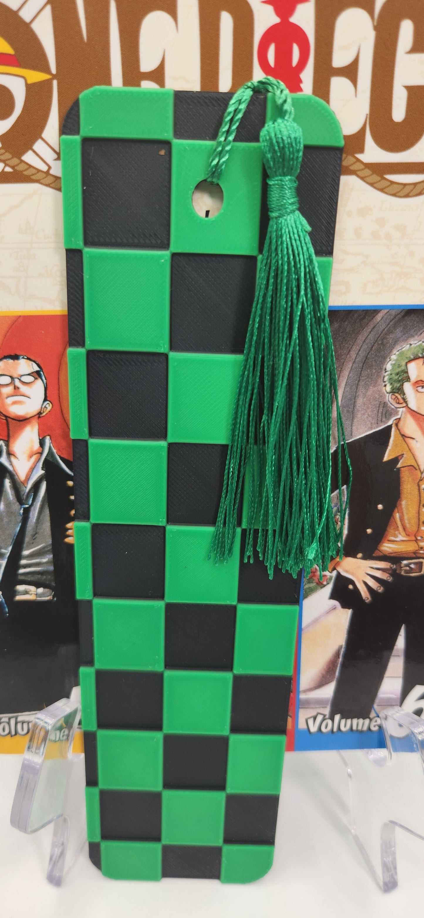 Tanjirou 3D Printed inspired Bookmark 2x8 - Anime inspired Bookmark for Book Lovers and Anime fans