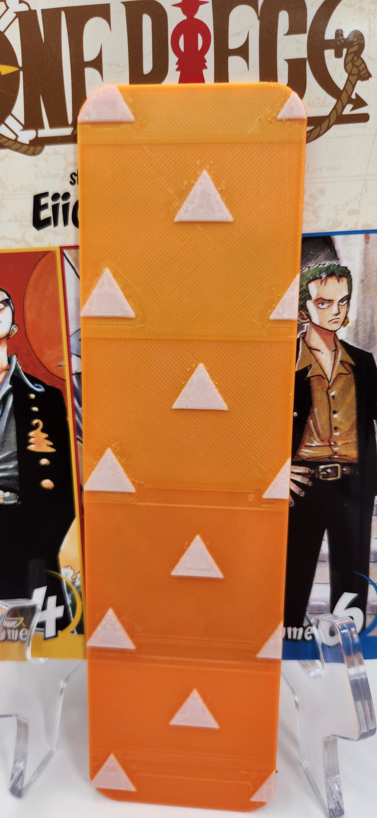 Zenitsu inspired 3D Printed Bookmark 2x8 - Anime inspired Bookmark for Book Lovers and Anime fans