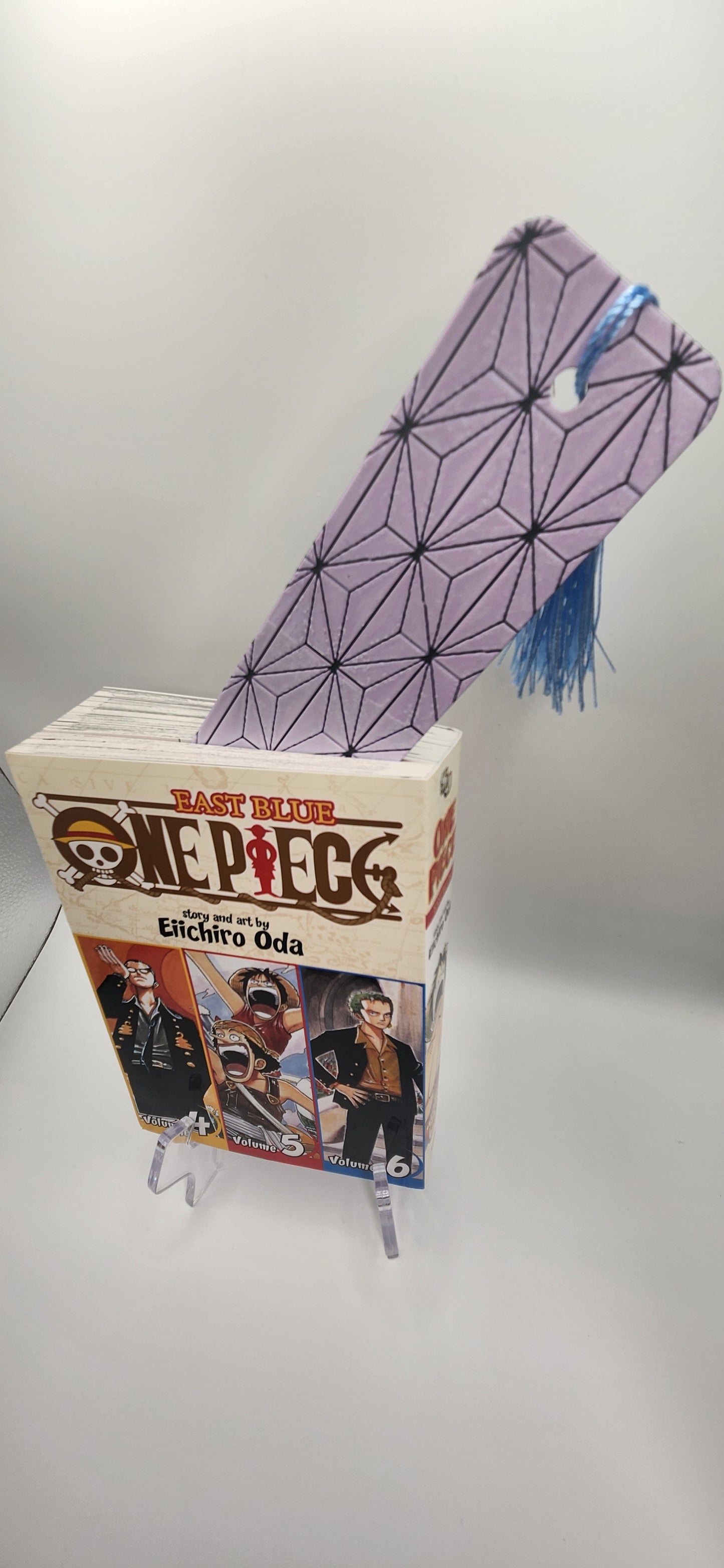 Nezuko 3D Printed Inspired Bookmark 2x8 - Anime inspired Bookmark for book lovers and anime fans