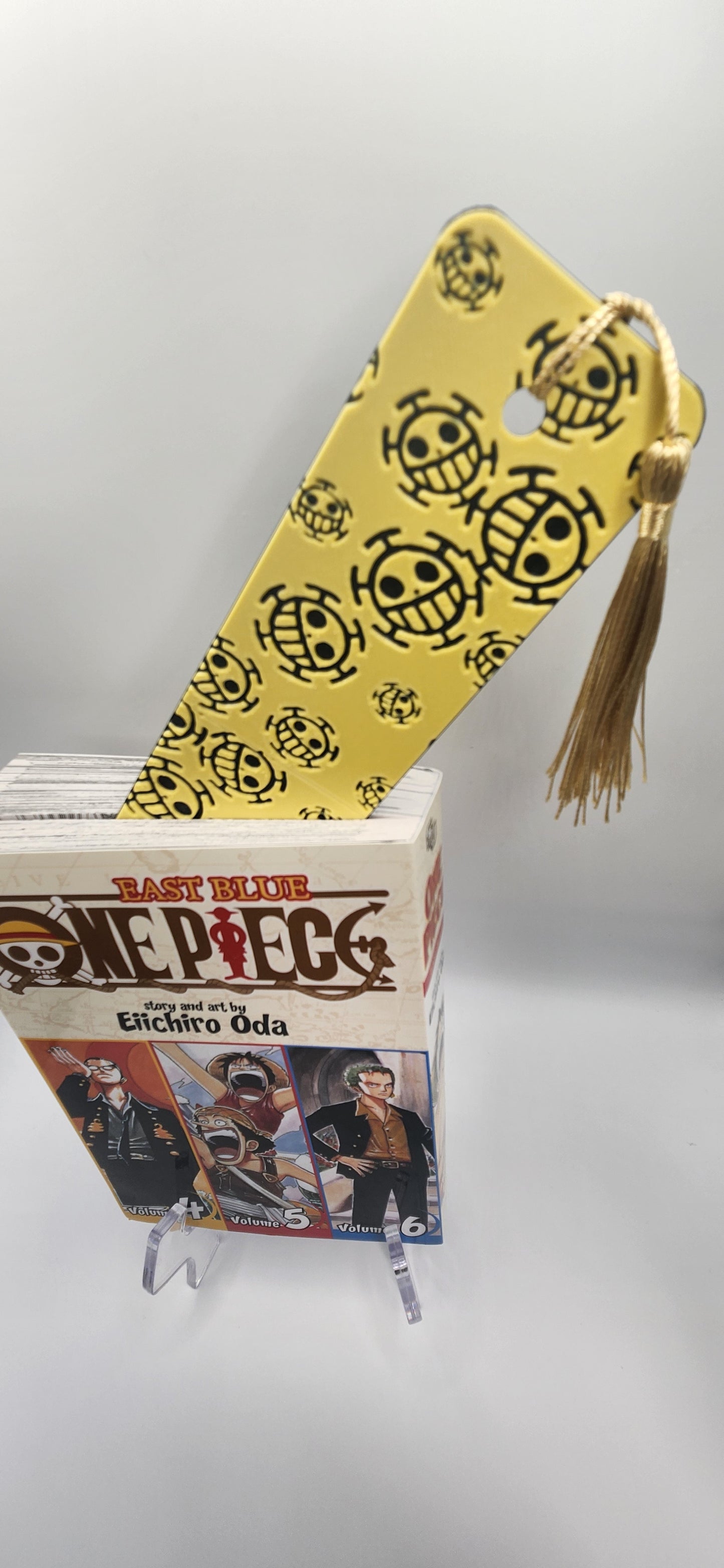 Trafalgar Law 3D inspired Bookmark 2x8 - Anime inspired Bookmark for Book Lovers and Anime fans