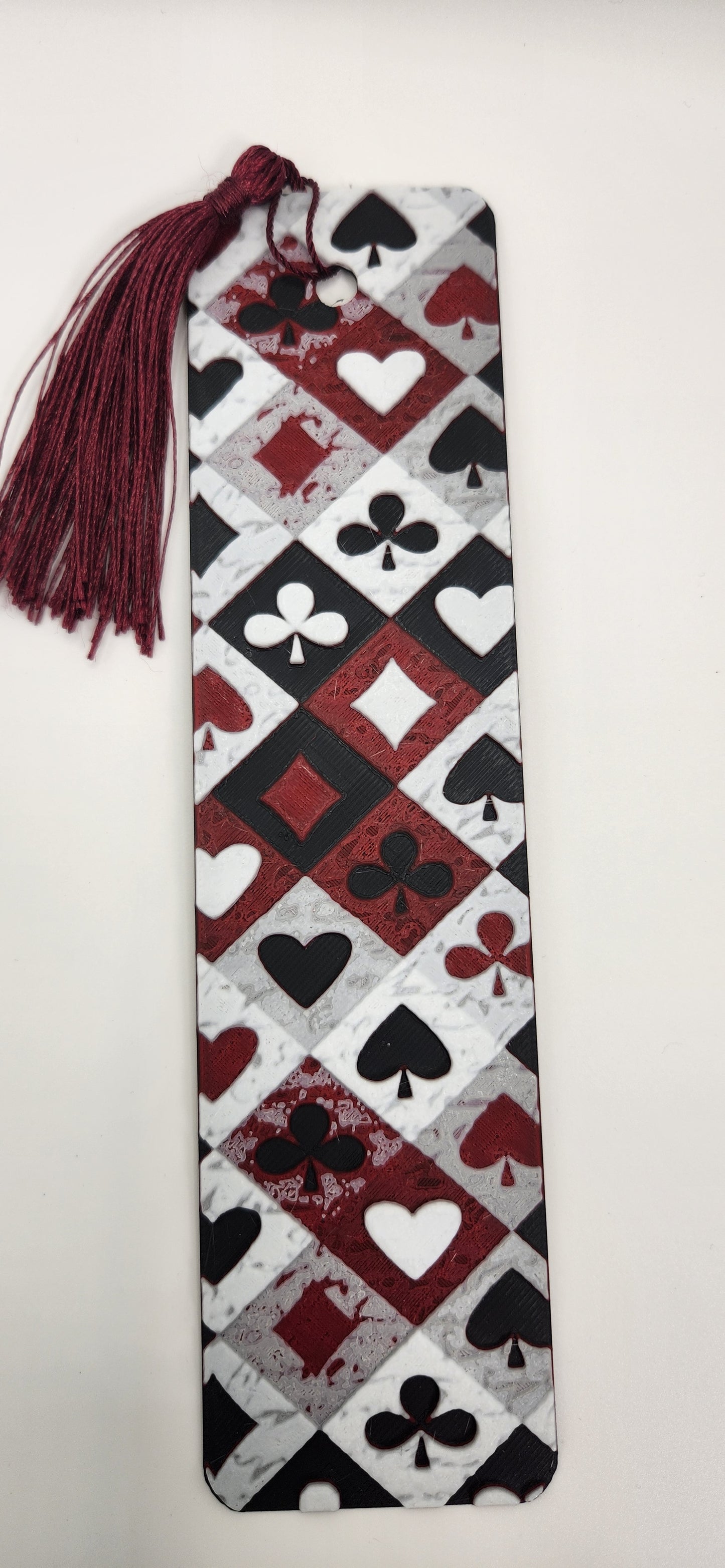 Harley Quinn 3D Printed inspired Bookmark 2x8 - Anime inspired Bookmark for Book Lovers and Anime fans