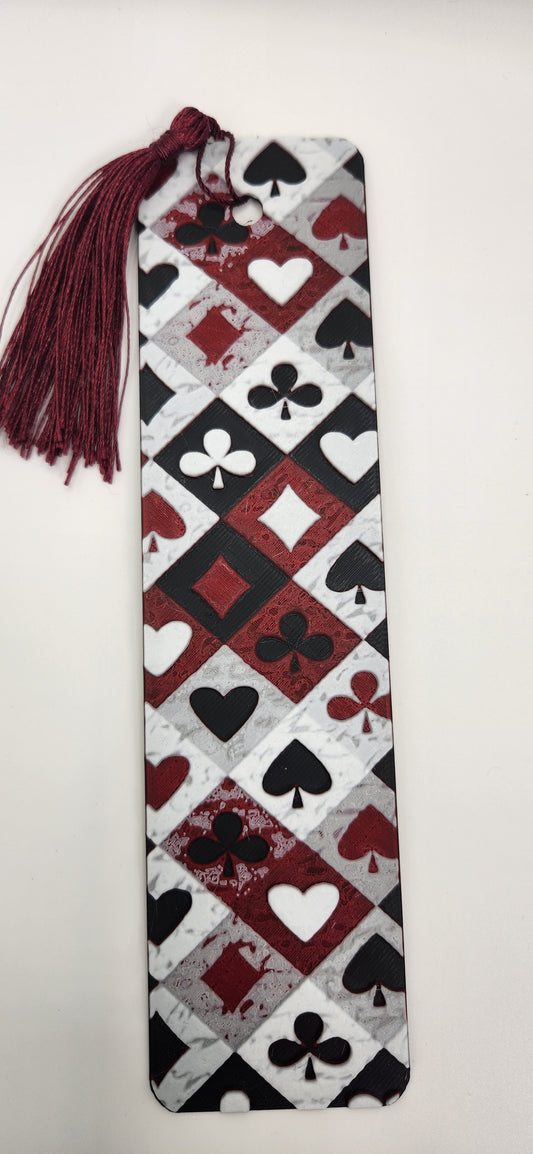 Harley Quinn 3D Printed inspired Bookmark 2x8 - Anime inspired Bookmark for Book Lovers and Anime fans