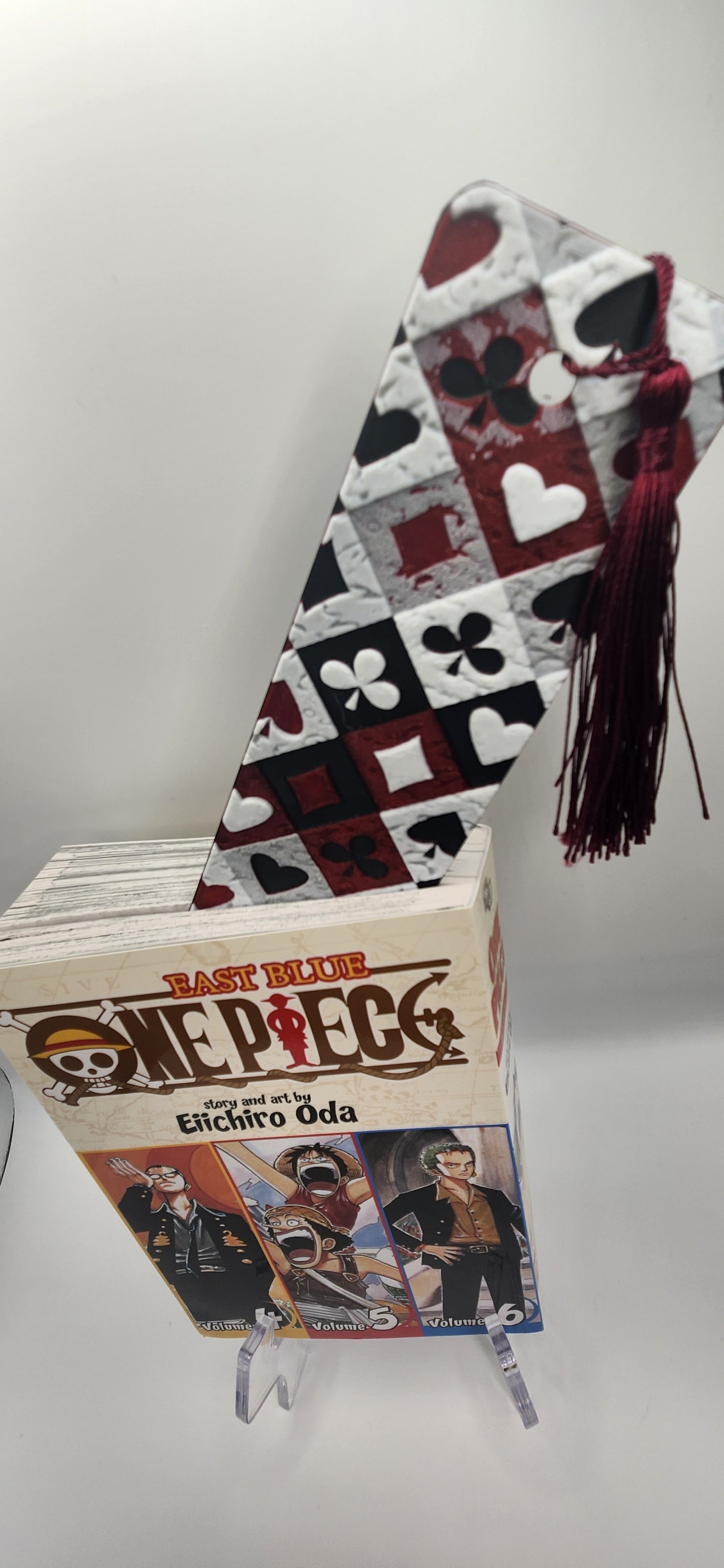 Harley Quinn 3D Printed inspired Bookmark 2x8 - Anime inspired Bookmark for Book Lovers and Anime fans