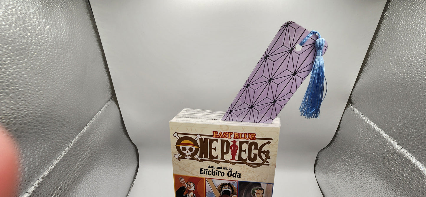 Nezuko 3D Printed Inspired Bookmark 2x8 - Anime inspired Bookmark for book lovers and anime fans