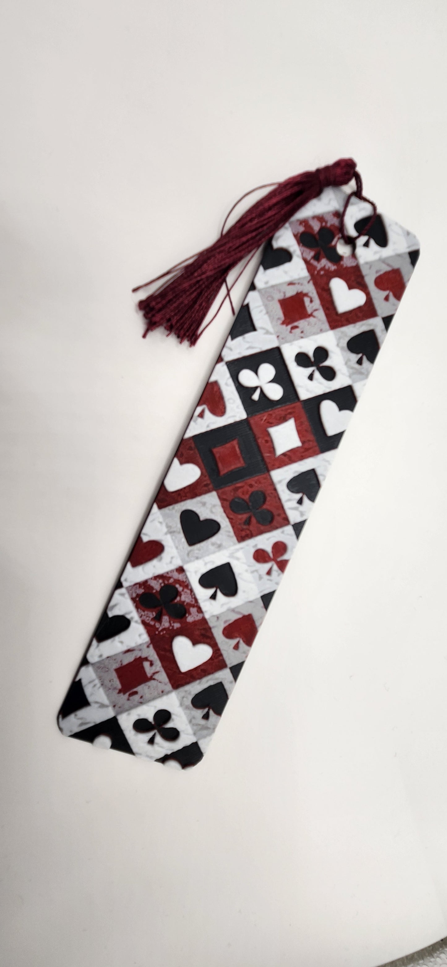 Harley Quinn 3D Printed inspired Bookmark 2x8 - Anime inspired Bookmark for Book Lovers and Anime fans