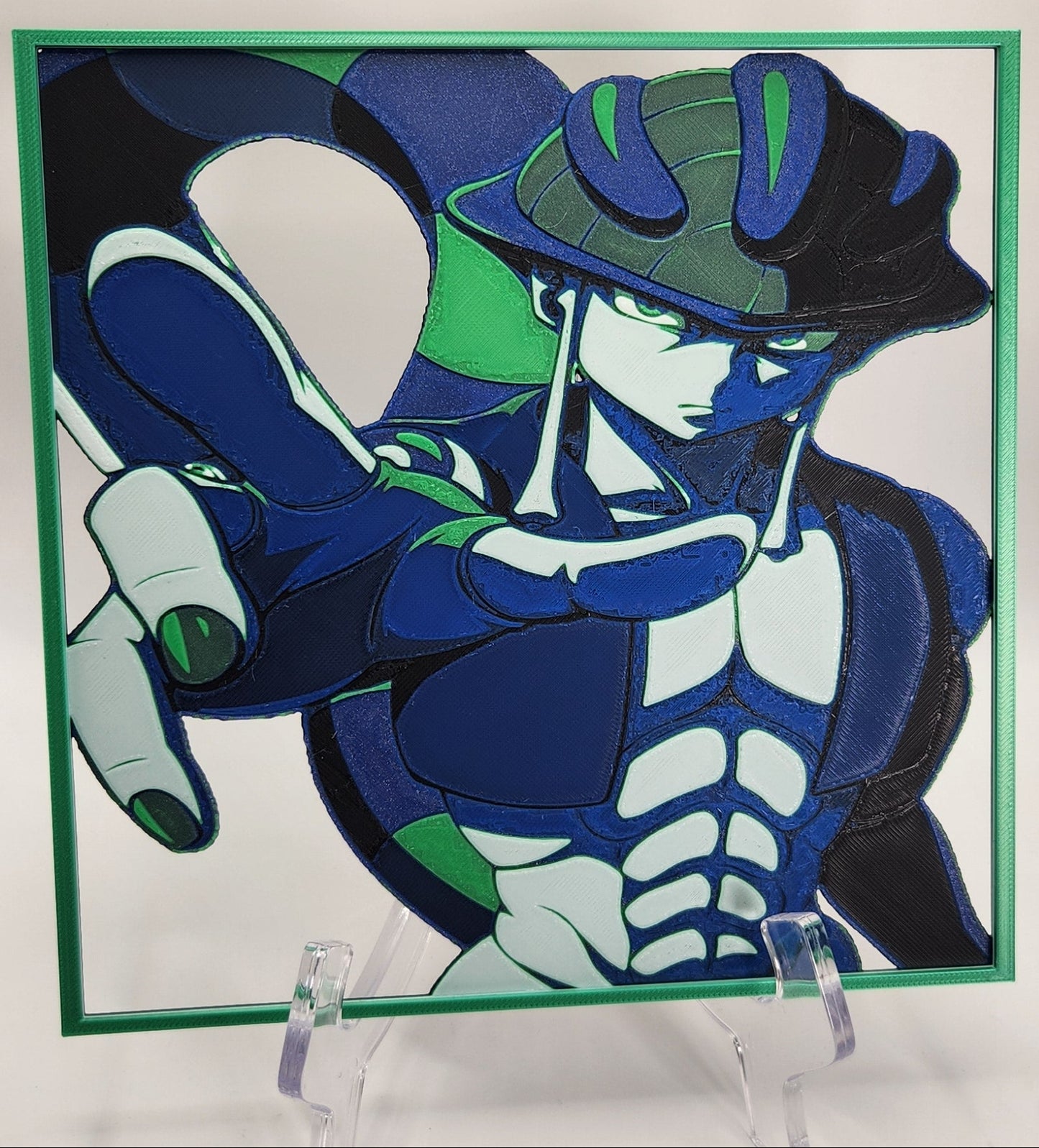 Meruem Hunter X Hunter Inspired 3D Hueforge Wall art with Frame